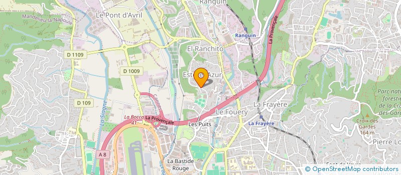 localisation de l'entreprise MADAME MAE CHARTIER  CANNES