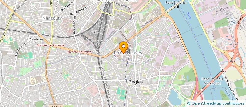 localisation de l'entreprise MADAME MAE CHIPON à BEGLES