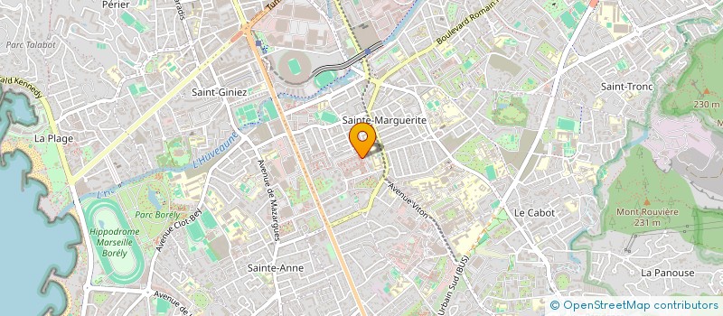 localisation de l'entreprise MADAME MAE DELEAGE à MARSEILLE