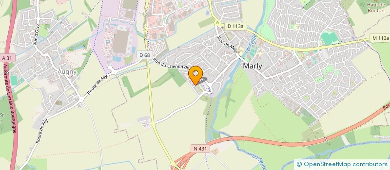 localisation de l'entreprise MADAME MAE STANCZYKOWSKI  MARLY