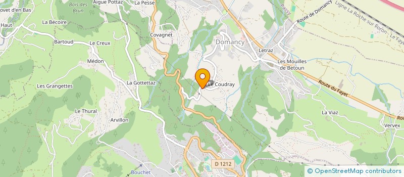 localisation de l'entreprise MADAME MAE TAILLEUR  DOMANCY