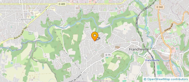 localisation de l'entreprise MADAME MAE ZERLUTH  FRANCHEVILLE