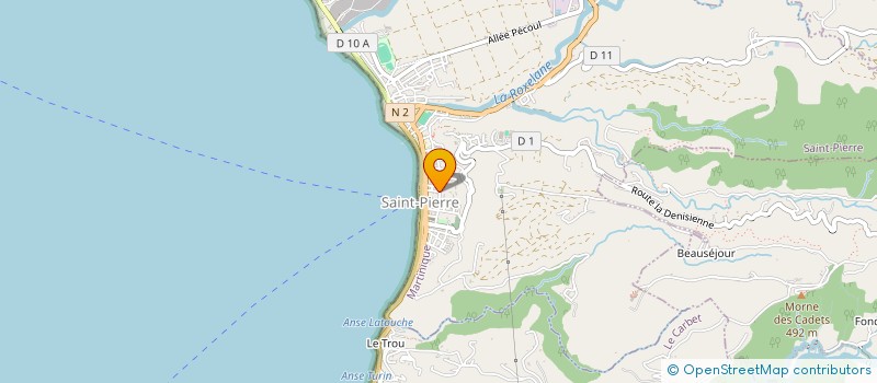 localisation de l'entreprise MADAME MAEDHYE DONGAR  SAINT-PIERRE