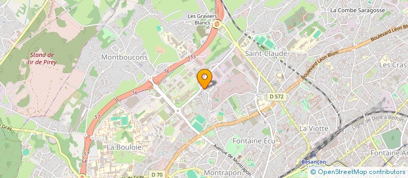 localisation de l'entreprise MADAME MAEGORZATA CHABOWSKA à BESANCON