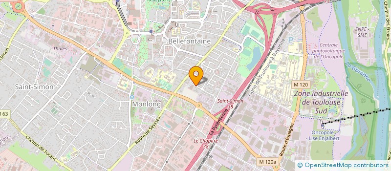 localisation de l'entreprise MADAME MAEI CASTILLON à TOULOUSE