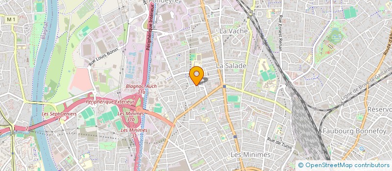 localisation de l'entreprise MADAME MAEL BERNADAT à TOULOUSE