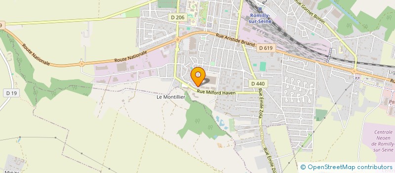 localisation de l'entreprise MADAME MAEL CHEVREUL  ROMILLY-SUR-SEINE