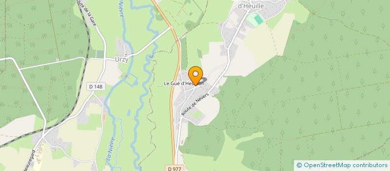 localisation de l'entreprise MADAME MAEL MEUR  MONTIGNY-AUX-AMOGNES