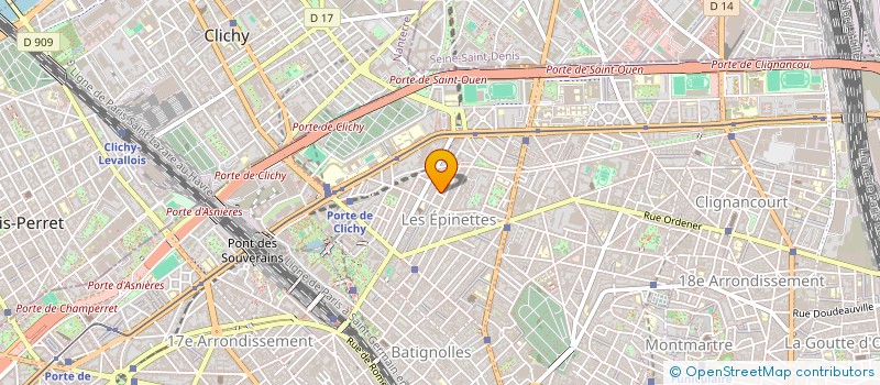 localisation de l'entreprise MADAME MAEL THOUROUDE  PARIS