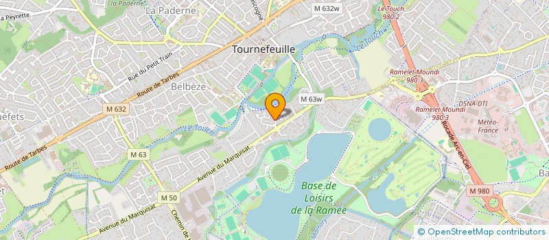 localisation de l'entreprise MADAME MAELA CANO  TOURNEFEUILLE