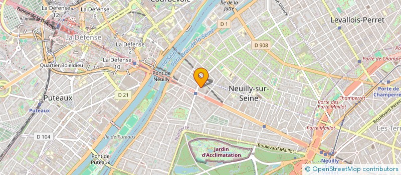 localisation de l'entreprise MADAME MAELA HALBIQUE à NEUILLY-SUR-SEINE