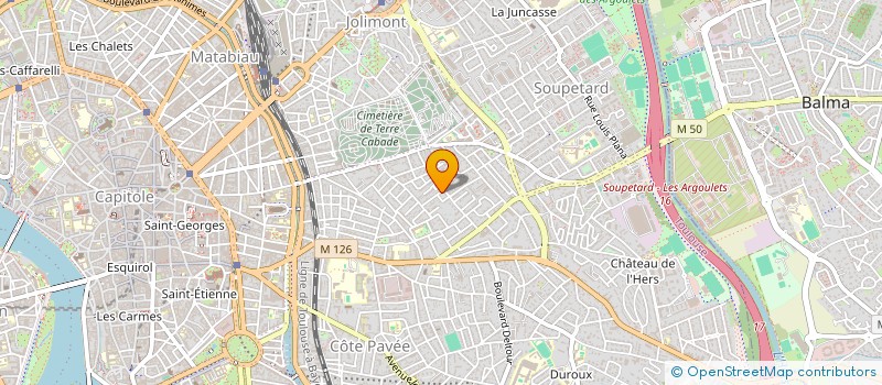 localisation de l'entreprise MADAME MAELA-LYNN MASMOUDI  TOULOUSE