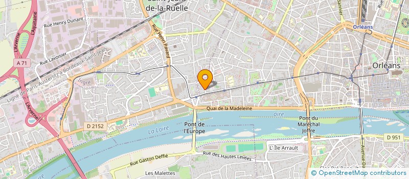 localisation de l'entreprise MADAME MAELA PELERIN à ORLEANS