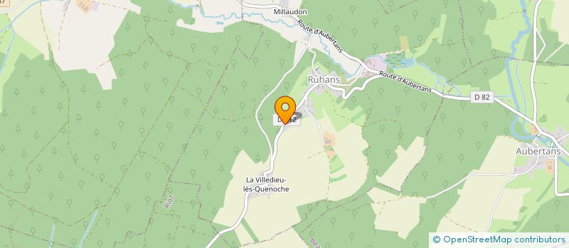 localisation de l'entreprise MADAME MAELA REMOND  NEUVELLE-LES-CROMARY