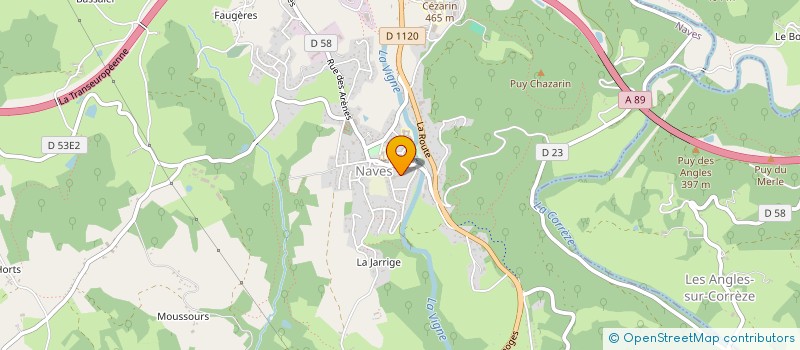 localisation de l'entreprise MADAME MAELA TORCHET à NAVES