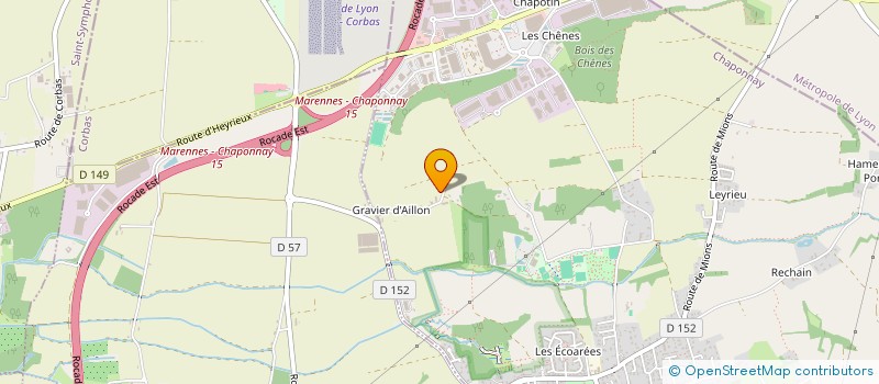 localisation de l'entreprise MADAME MAELANE FLOQUET  CHAPONNAY