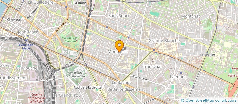 localisation de l'entreprise MADAME MAELANNE SAIDANI  LYON