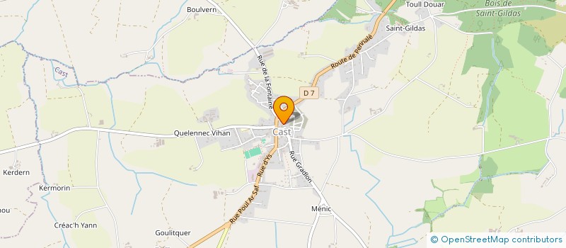 localisation de l'entreprise MADAME MAELE VINCENSINI  CAST