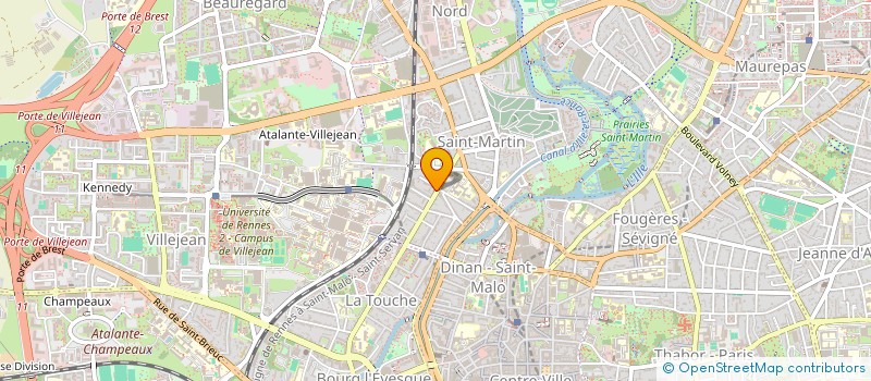 localisation de l'entreprise MADAME MAELENN GUEDO  RENNES