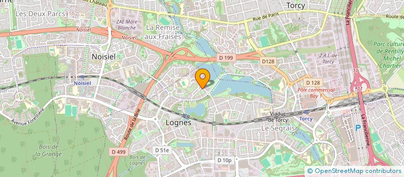 localisation de l'entreprise MADAME MAELENN JUHEL  LOGNES