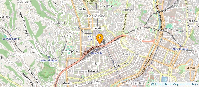 localisation de l'entreprise MADAME MAELIE GENIEIS  NICE