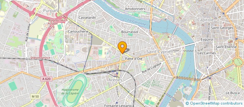 localisation de l'entreprise MADAME MAELIE ROSELIE  TOULOUSE