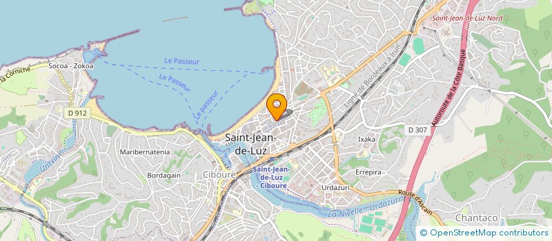 localisation de l'entreprise MADAME MAELIE SIOMUCHA à SAINT-JEAN-DE-LUZ