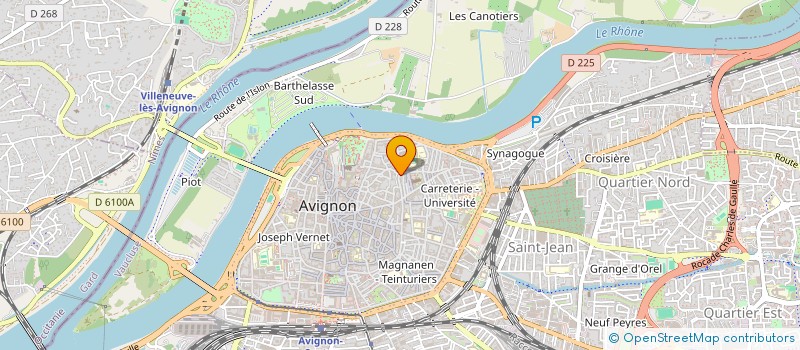 localisation de l'entreprise MADAME MAELINE DERCOURT  AVIGNON