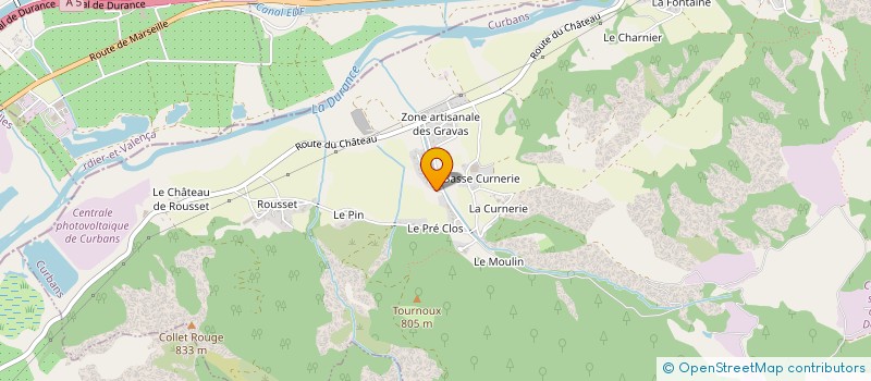 localisation de l'entreprise MADAME MAELINE LOBRY  CURBANS