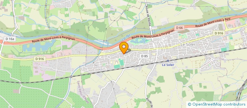 localisation de l'entreprise MADAME MAELINE ROUXEL  LE SOLER