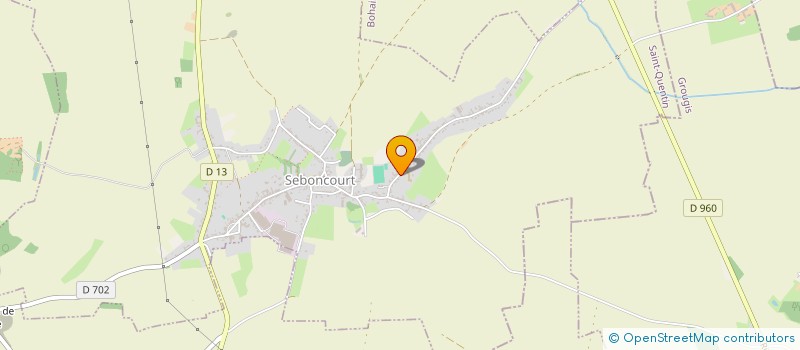 localisation de l'entreprise MADAME MAELINE TRIOUX  SEBONCOURT