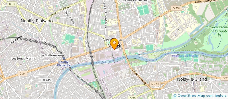 localisation de l'entreprise MADAME MAELIS DELANOTTE à NEUILLY-SUR-MARNE