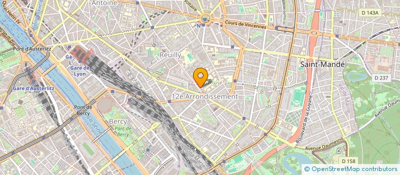 localisation de l'entreprise MADAME MAELIS DUBOIS-DELETANG  PARIS