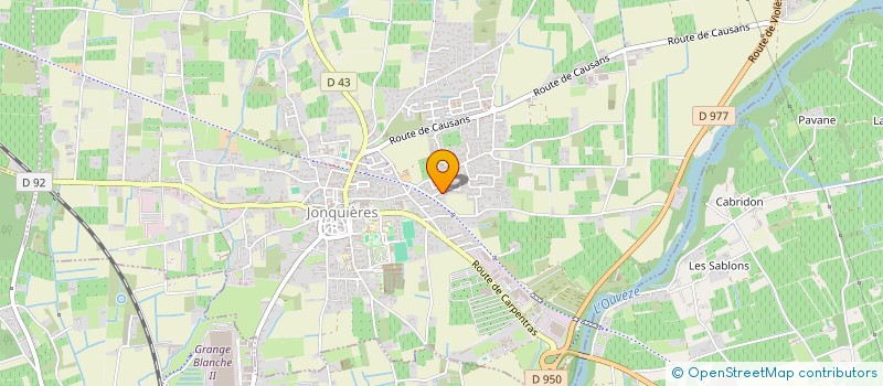 localisation de l'entreprise MADAME MAELIS GRANGET  JONQUIERES