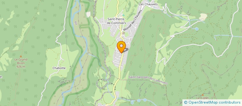 localisation de l'entreprise MADAME MAELISE CHANAS  SAINT-GEORGES-DE-COMMIERS