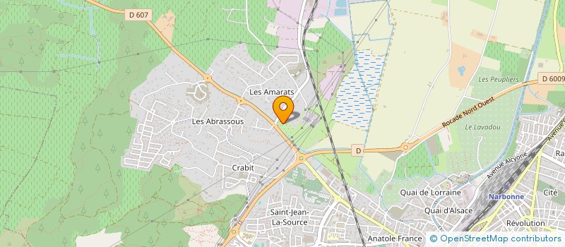 localisation de l'entreprise MADAME MAELISS MADRANGER  NARBONNE