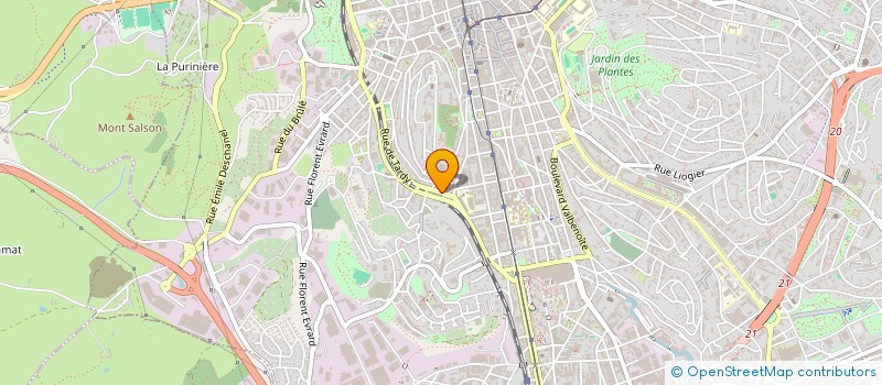 localisation de l'entreprise MADAME MAELISS RAYMOND  SAINT-ETIENNE