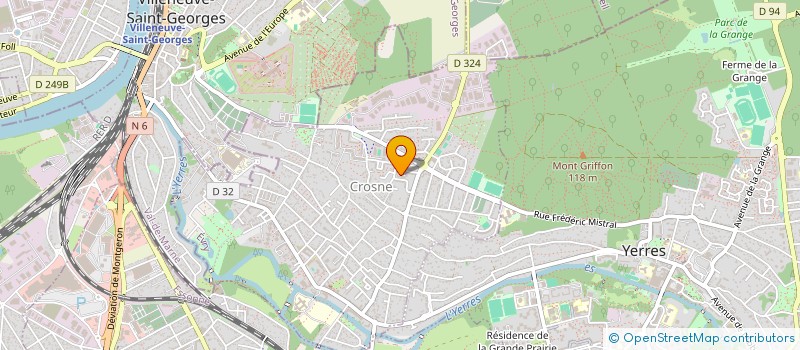 localisation de l'entreprise MADAME MAELISS TARAUD  CROSNE