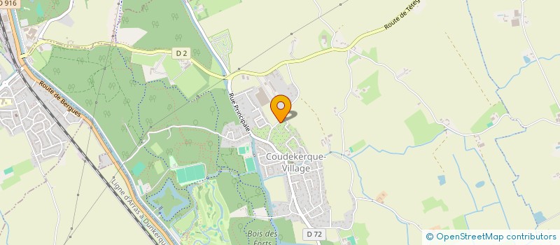 localisation de l'entreprise MADAME MAELISSE QUATEREEL  TETEGHEM-COUDEKERQUE-VILLAGE