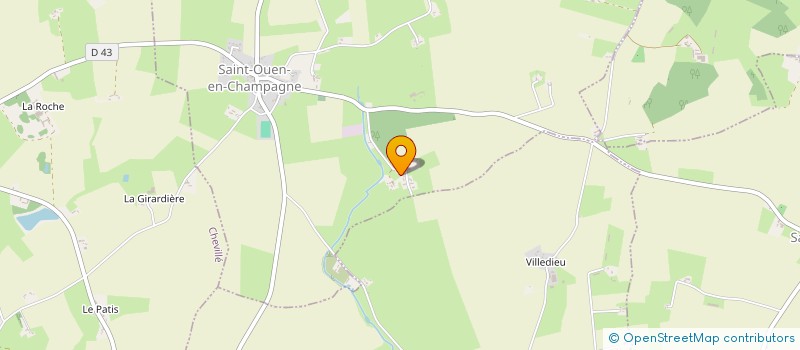 localisation de l'entreprise MADAME MAELLA CORMIER  SAINT OUEN EN CHAMPAGNE
