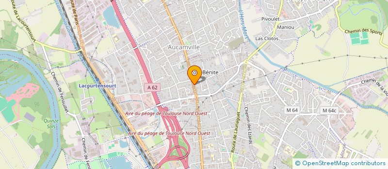 localisation de l'entreprise MADAME MAELLA HOUSSAIS  TOULOUSE