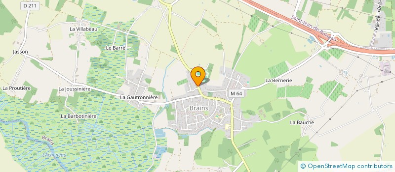 localisation de l'entreprise MADAME MAELLA LE COQ  BRAINS