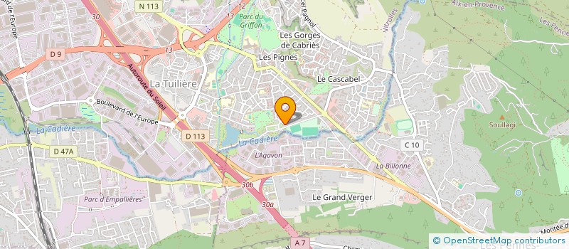 localisation de l'entreprise MADAME MAELLA LE MAREC  VITROLLES
