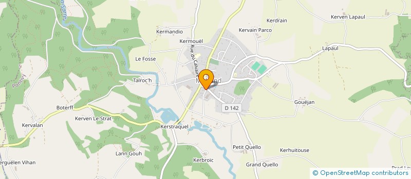 localisation de l'entreprise MADAME MAELLA LE SERREC  MELRAND