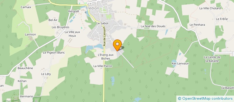 localisation de l'entreprise MADAME MAELLA VICAUD  TREDION