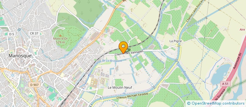 localisation de l'entreprise MADAME MAELLE ARTUSO  MANOSQUE