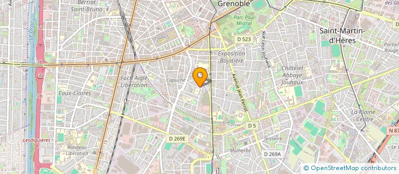 localisation de l'entreprise MADAME MAELLE AURORE SAGNES à GRENOBLE