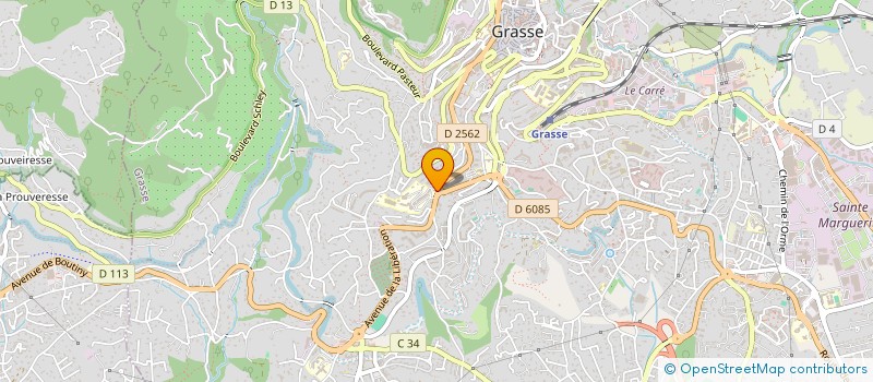 localisation de l'entreprise MADAME MAELLE BARBIER  GRASSE