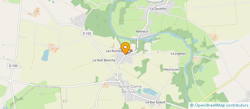 localisation de l'entreprise MADAME MAELLE BELLANGER  GUENROUET