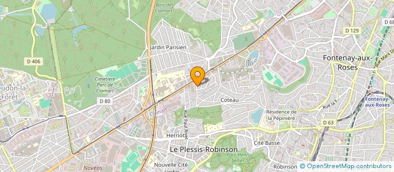 localisation de l'entreprise MADAME MAELLE BERTRAND à CLAMART